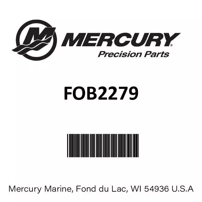 Mercury - Serv manual-supp - FOB2279