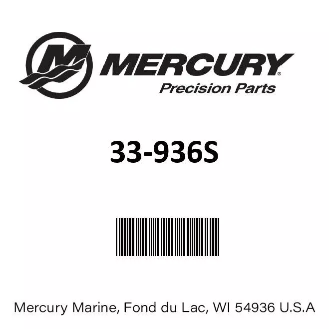 Mercury - Sp #l78yc - 33-936S