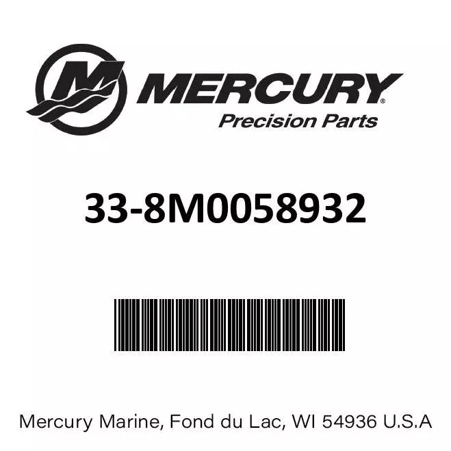 Mercury - Spark plug - 33-8M0058932
