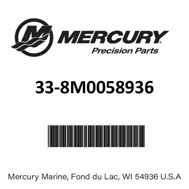 Mercury - Spark plug (Sold Individually) - 33-8M0058936
