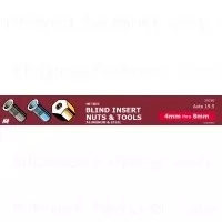 Metric Blind Insert Nut & Tools Midwest Assortment - Complete Set For Various Applications