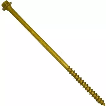Midwest Fastener51973 1/4x8 Tan Timber Screw