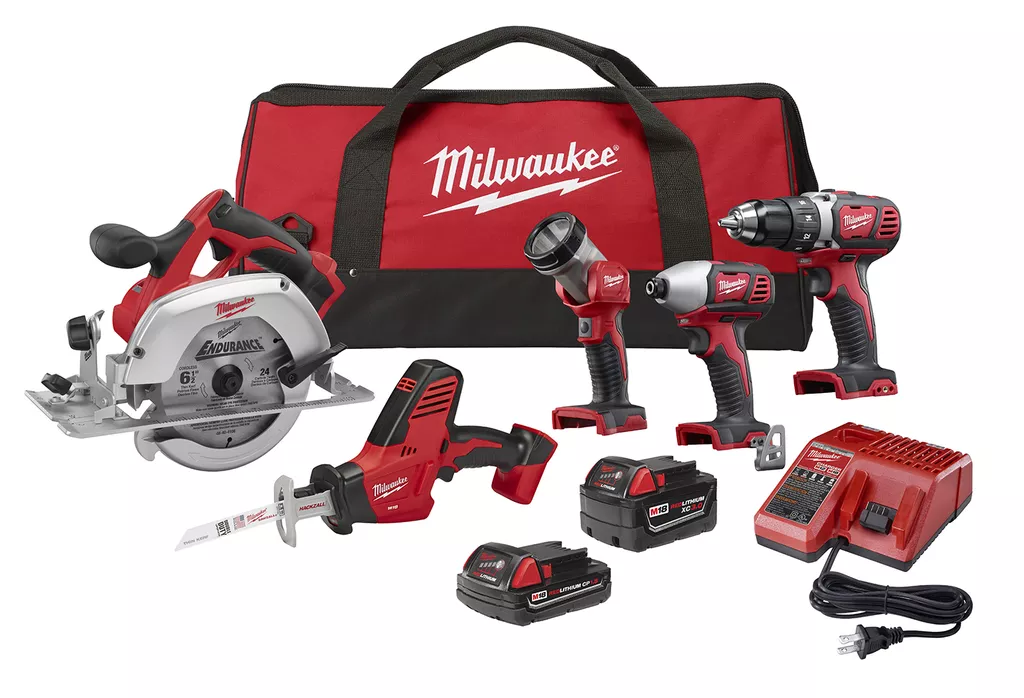 Milwaukee 2695-25CX 5-Tool Combo Kit
