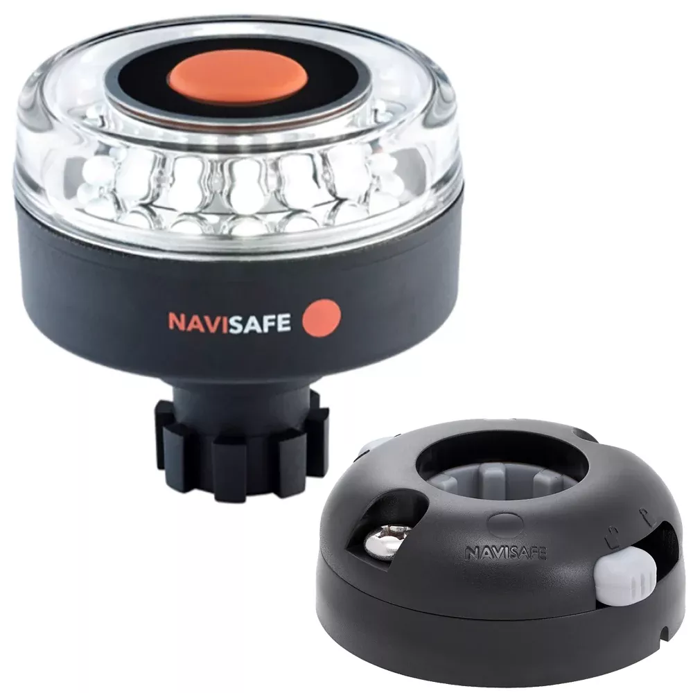 Navisafe Navilight 360 2NM w/Navibolt Base Horizontal Mount - Black [0
