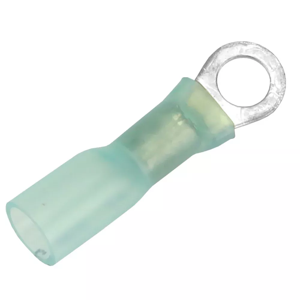 Pacer 16-14 AWG Heat Shrink Ring Terminal - #10 Stud Size - 3 Pack [TE
