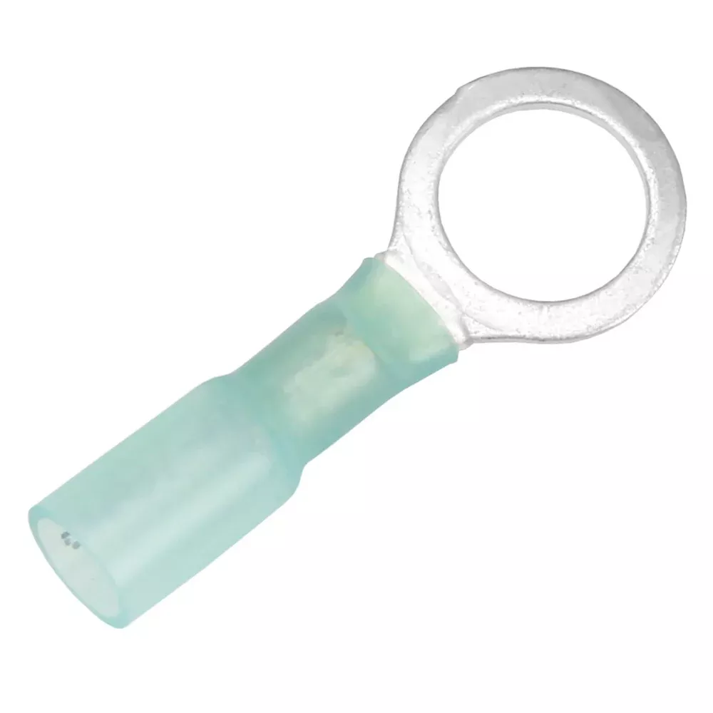 Pacer 1614 AWG Heat Shrink Ring Terminal 38 Stud Size 25 Pack TE1438R25