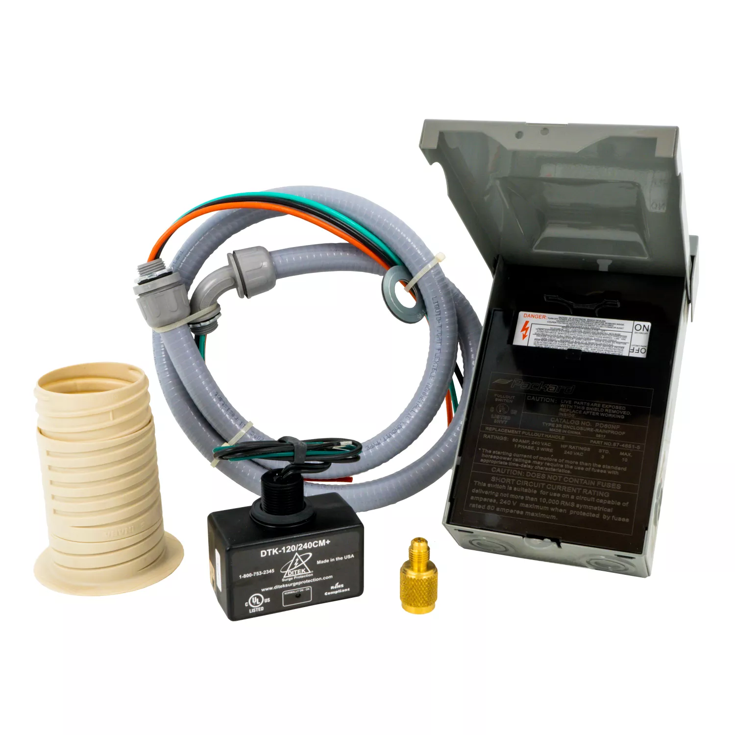 Packard MSK001-6 Mini Split Kit With 6 ft. Whip