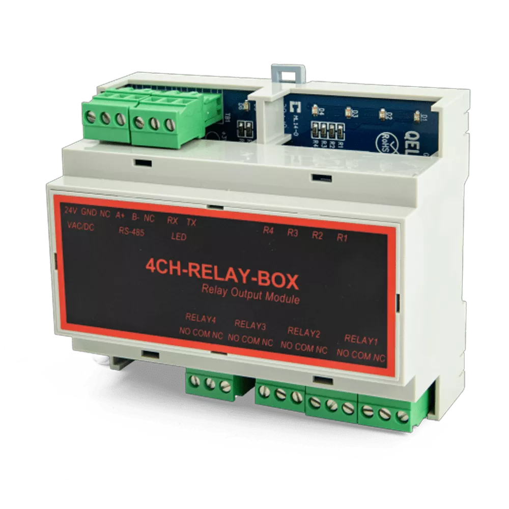 QEL BO-BOX-0 – 4-Channel Relay Output Module for Q-Controller