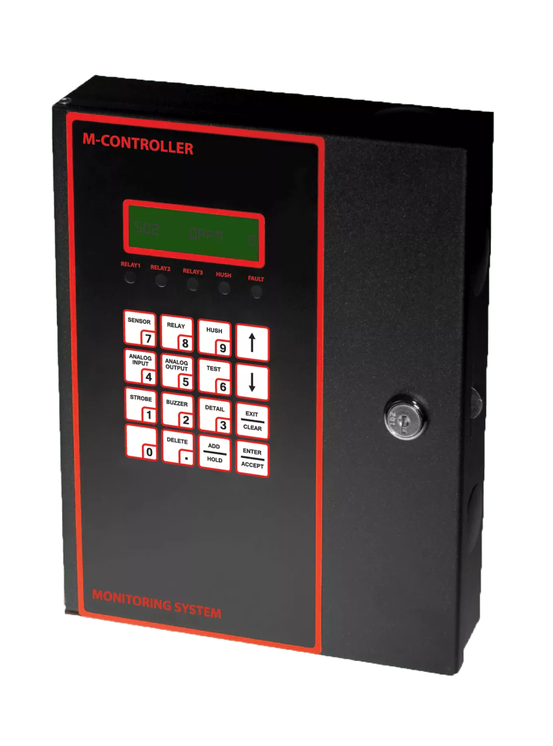 QEL M-Controller Series Universal 40 Sensor Digital-Analog Controller (3 x DPDT, 5 A Relays) w/ 8 Channel Analog Output Card