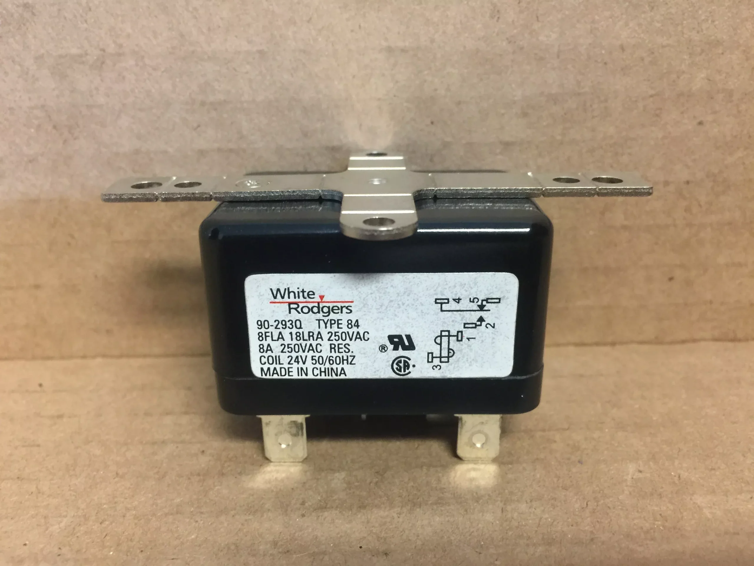 Relay; 24 Volt Coil, 50/60Hz, SPNO