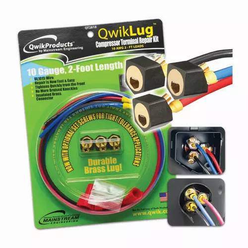 Rheem QT2810 QwikLug Compressor Terminal Repair Kit – Fast, Secure Compressor Connection Fix