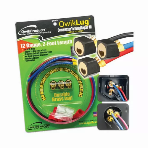 Rheem QT2812 QwikLug Compressor Terminal Repair Kit – Quick, Secure Compressor Connection Repair