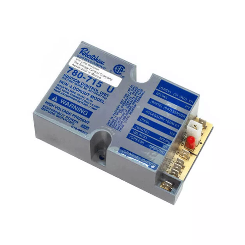 Robertshaw 780-715 Non-Lockout Pilot Ignition Control