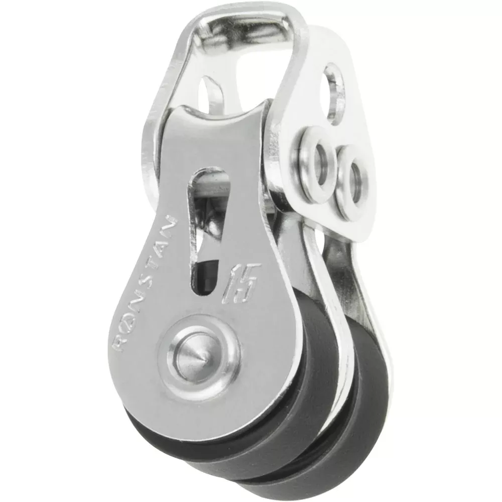 Ronstan Series 15 Ball Bearing Utility Block - Double, Loop Head [RF15
