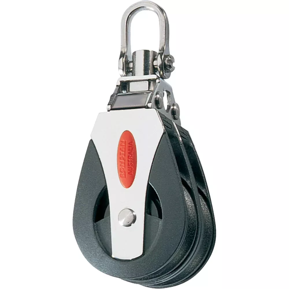 Ronstan Series 40 Ball Bearing Block - Double - Swivel Head [RF40200]