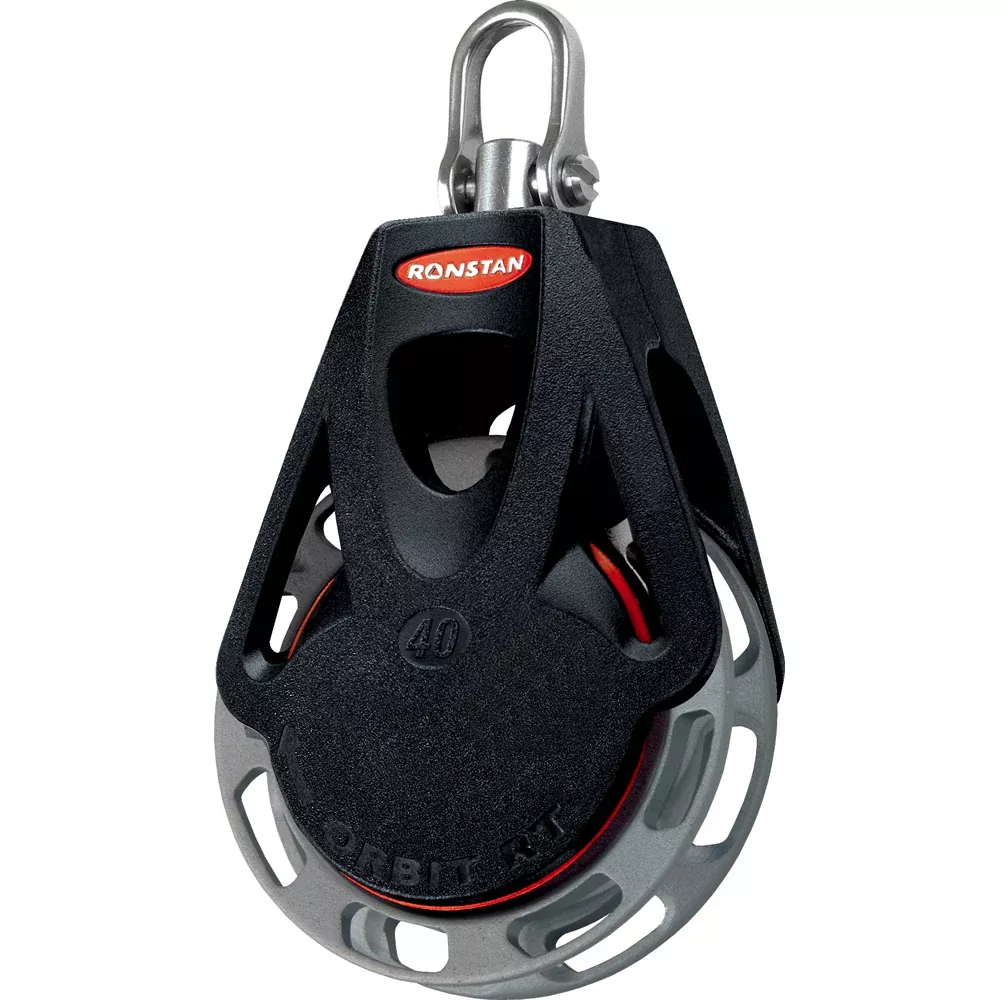 Ronstan Series 40 Ratchet Orbit Block - Single - Auto - Swivel Shackle