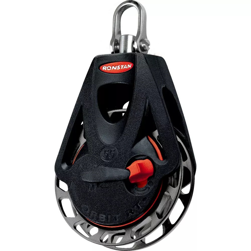 Ronstan Series 55 Ratchet Orbit Block - Single - Swivel Head - Auto &
