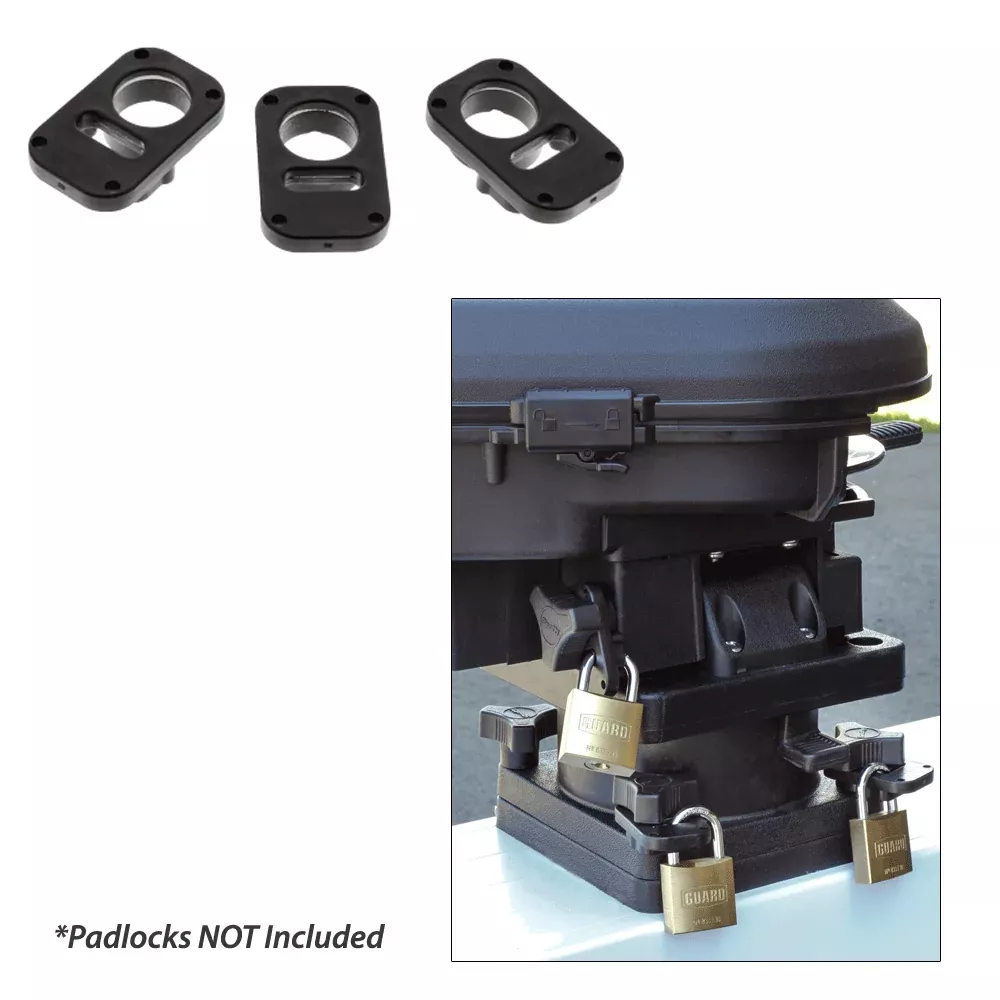 Scotty 3134 Downrigger Security System 3-Piece Locking Plates w/o Padl