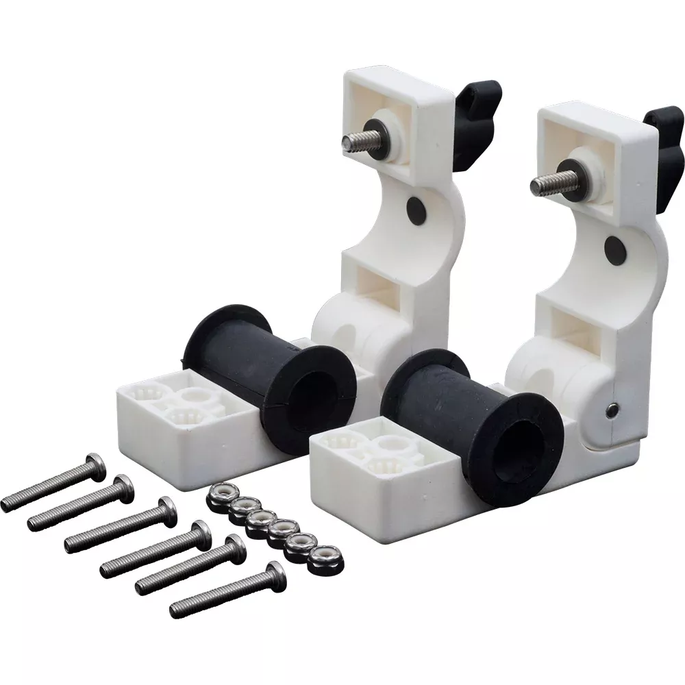 SeaDog Removable Round Rail Mount Clamps Injection Molded NylonEDPMStainless Steel 3271991