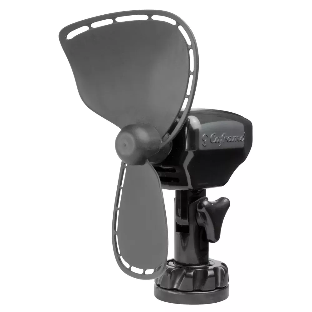SEEKR by Caframo Ultimate 747 12V 2-Speed 7" Fan w/Lighter Plug - Blac