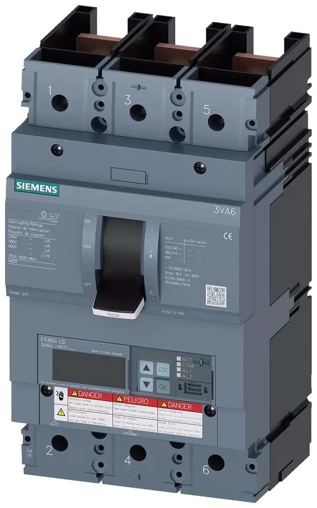 Siemens Ca 3VA64605KP310AA0 3VA6,FS