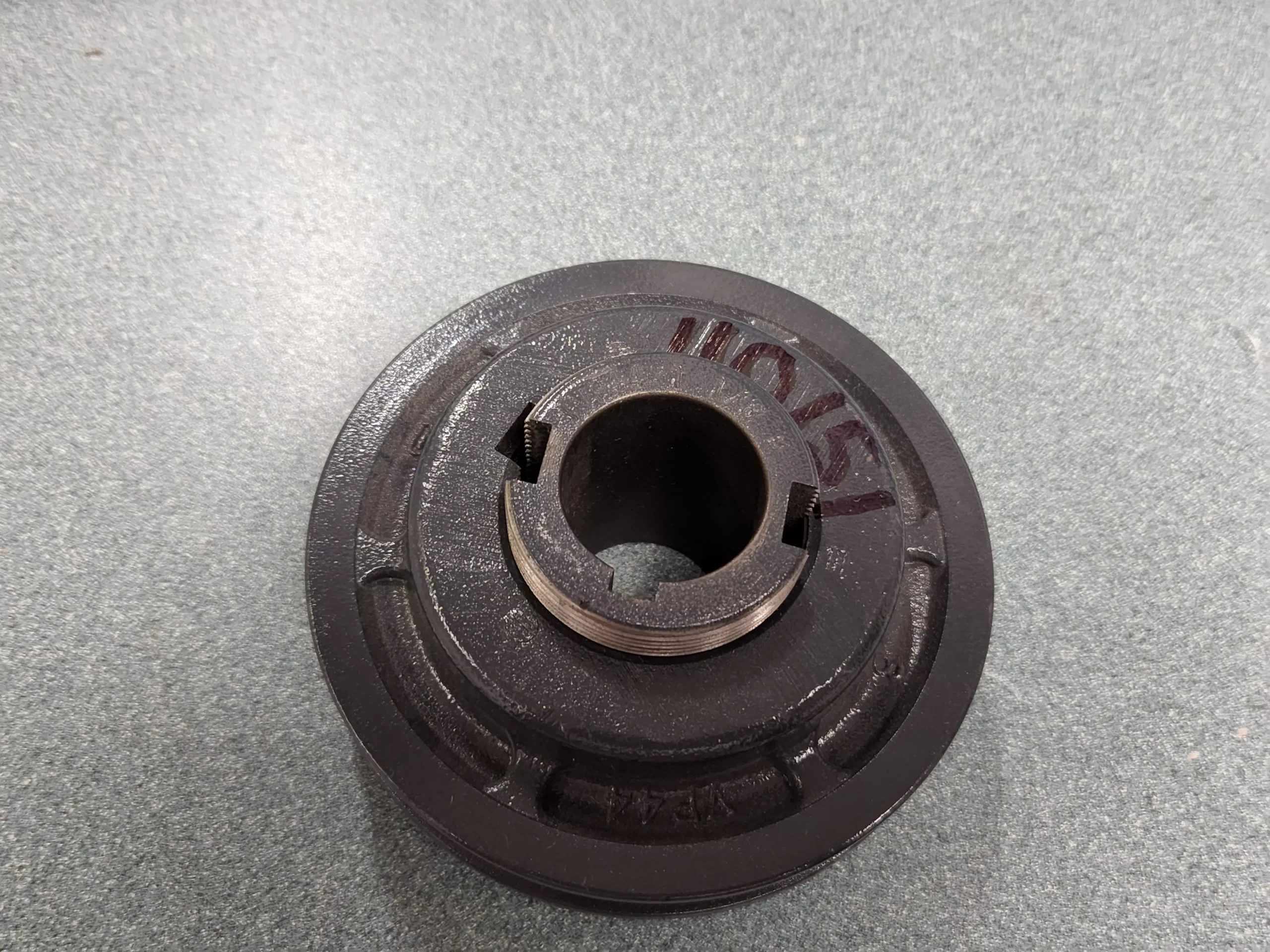 SINGLE GROOVE CAST IRON SHEAVE, 1-1/8" BORE