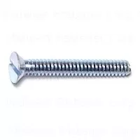 Slotted Flat Machine Screws 10-32 X 3 Stainless Steel - Durable Fastening Solution