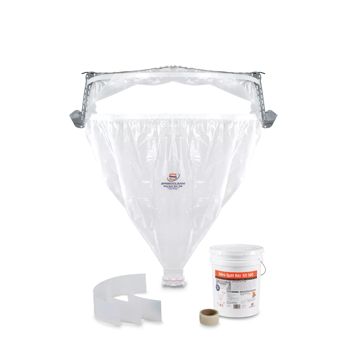 SpeedClean MSB-360-KIT Mini-Split 360 Bib Kit