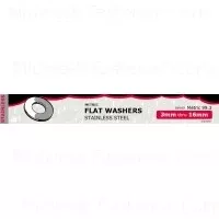 Stainless Steel Flat Washers Assortment - Midwest Collection