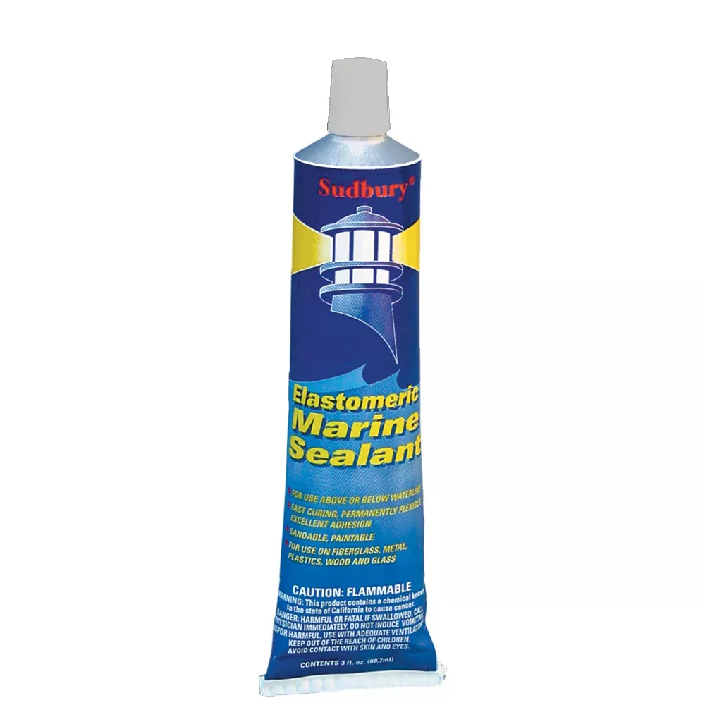 Sudbury Elastometric 3 oz (89ml) Sealant Tube - Clear [321]