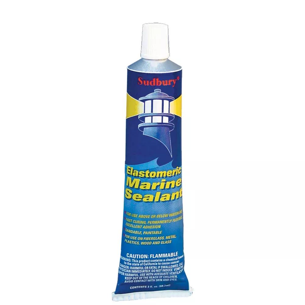 Sudbury Elastometric 3 oz (89ml) Sealant Tube - White [320]