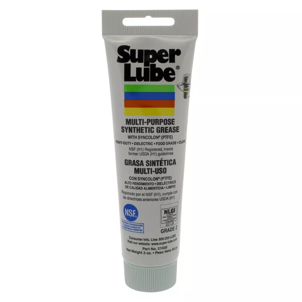 Super Lube MultiPurpose Synthetic Grease wSyncolon 3oz Tube 21030