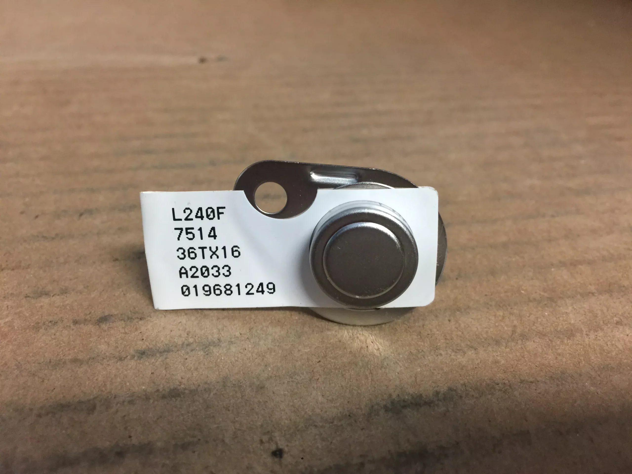 Switch; Flame Rollout; 36TX16, 7514, A2033