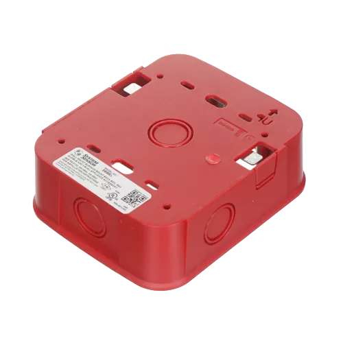System Sensor SBBRL Surface Mount Back Box for L-Series Horn Strobes – Red