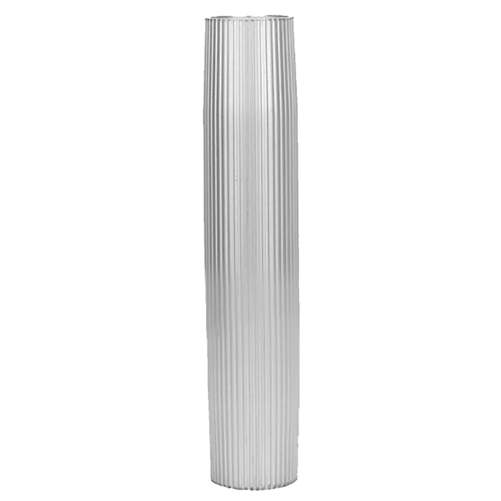 TACO Aluminum Ribbed Table Pedestal - 2-3/8" O.D. - 30-3/4" Length [Z6