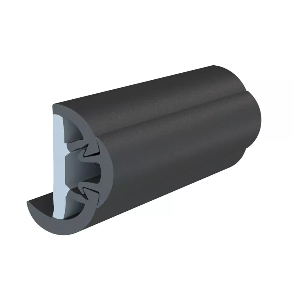 TACO SuproFlex Rub Rail Kit w/Flex Vinyl Overlay Insert - 2"H x 1-1/4"