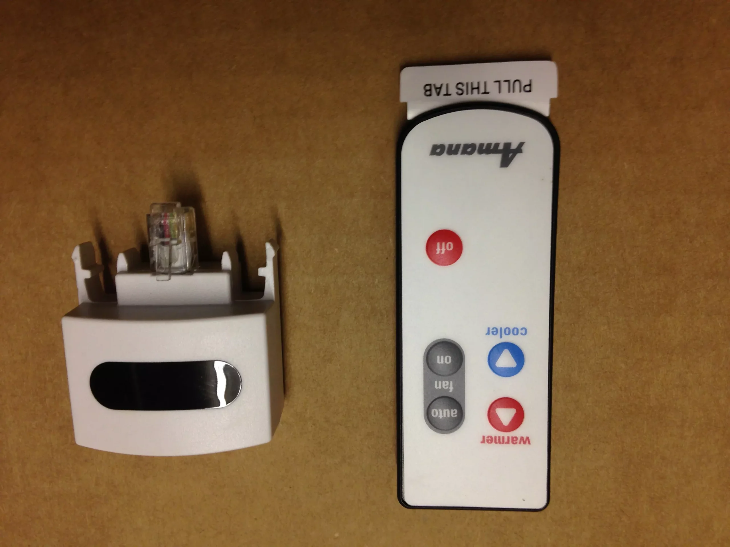 Thermostat Remote Control & Receiver