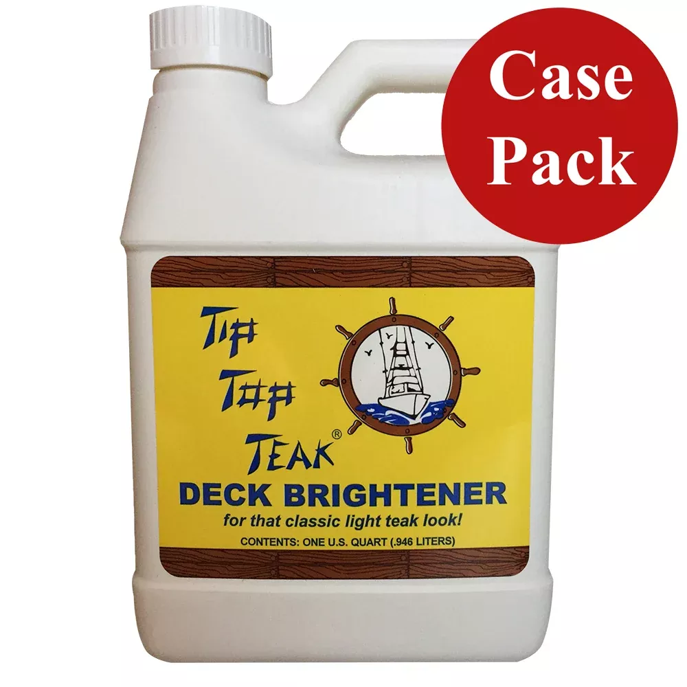Tip Top Teak Tip Top Teak Deck Brightener - Quart - *Case of 12* [TB 3