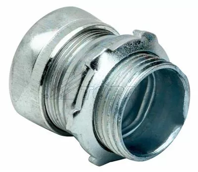 Topaz Corp 653S 1 Inch Steel Compression EMT Connector