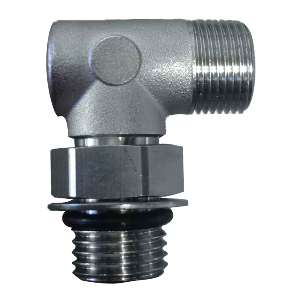 Uflex90 Adjustable Fitting f/Back of UP Series Helms - ORB 6 to 3/8" C