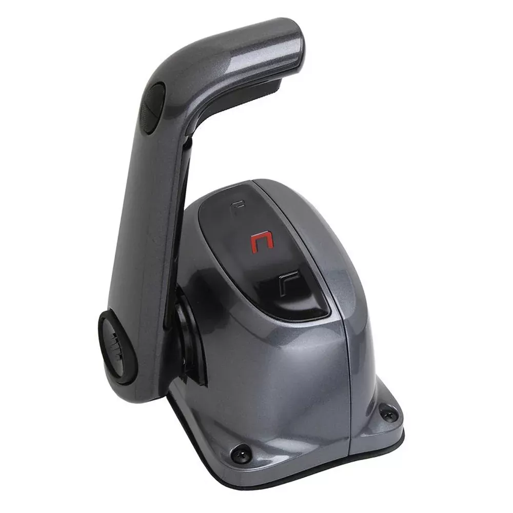 UflexSingle Lever Top Mount Control w/Neutral Lock Trim Switch - Black