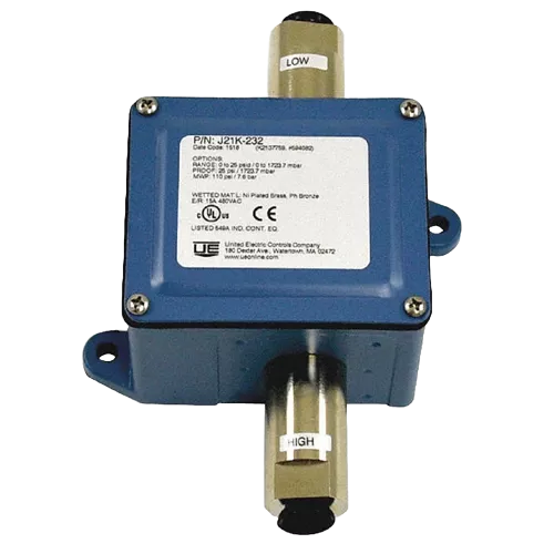 United Electric J21K-15979 Differential Pressure Switch