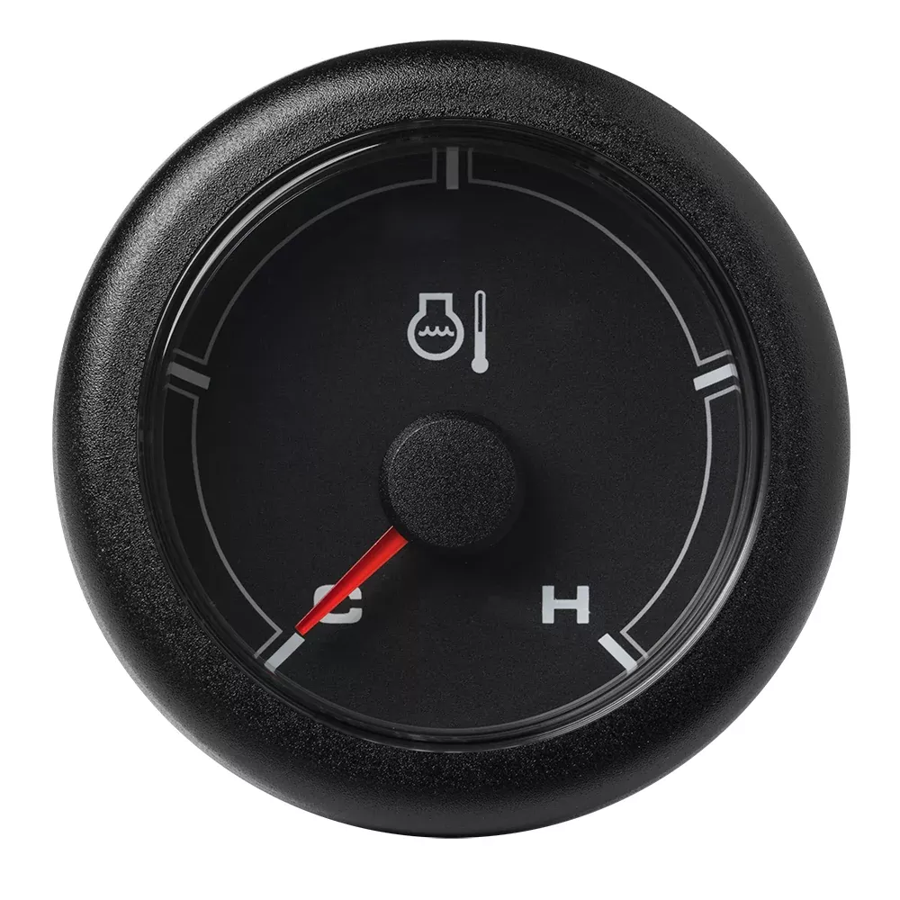 Veratron 52MM 2116 OceanLink Coolant Temperature Gauge 250F Black Dial Bezel A2C1065980001