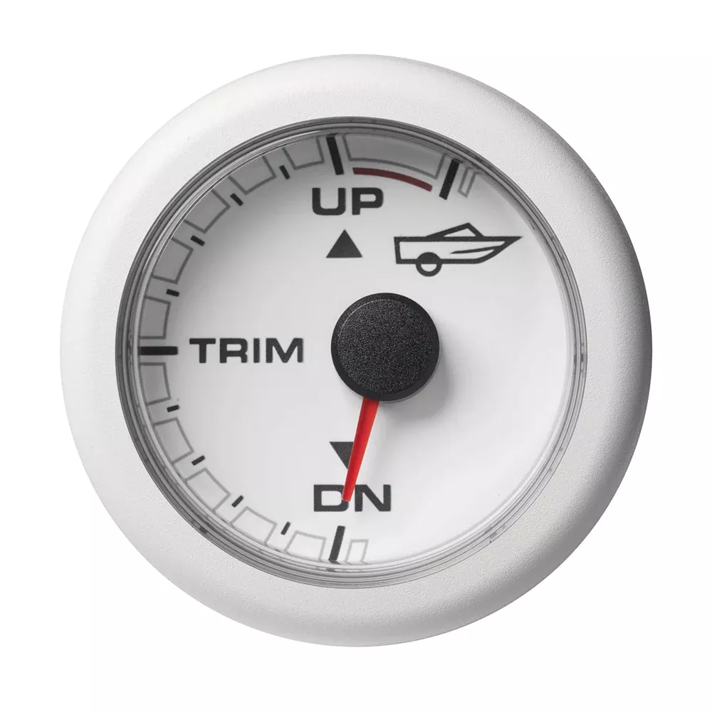 Veratron 52MM 2116 OceanLink Engine Trim UpDown White Dial Bezel A2C1065840001