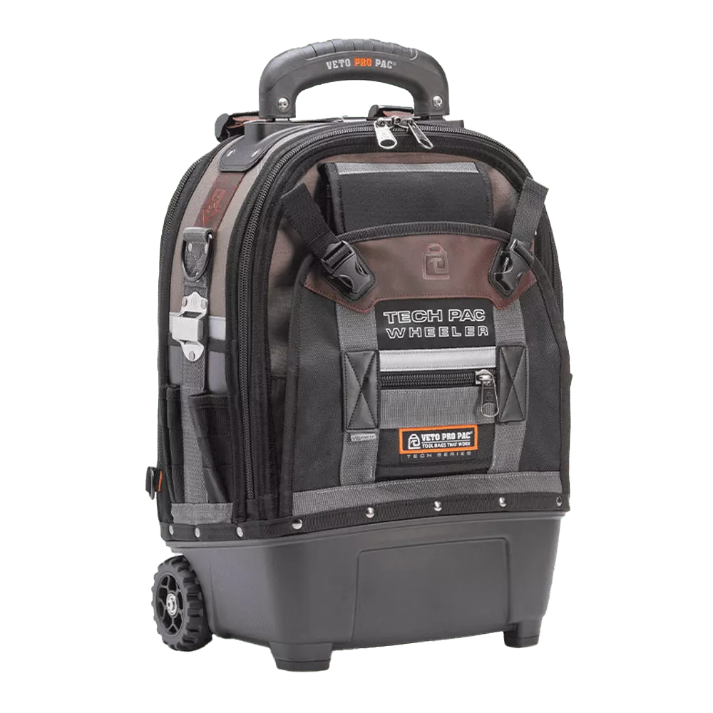 Veto Pro Pac VPP10221 Tech Pac Wheeler Tool Bag Backpack