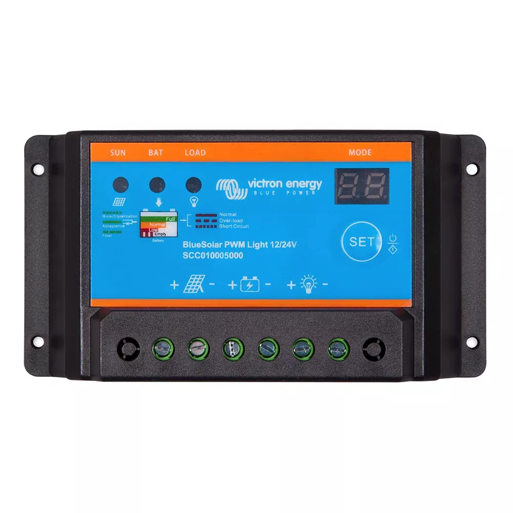 Victron BlueSolar PWMLight Charge Controller 1224V 20AMP SCC010020020