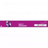 Wavy Lock Washers Zinc Midwest Assortment - Durable Fasteners For Secure Applications