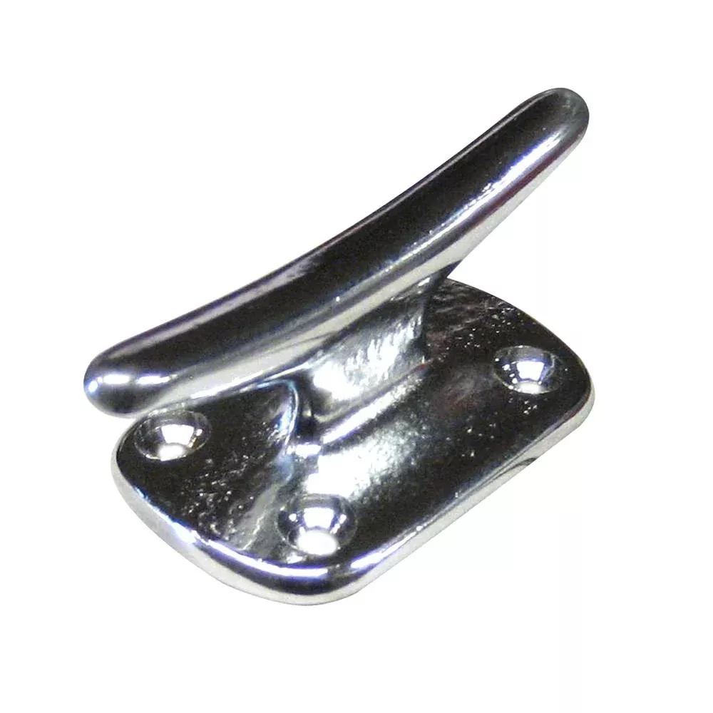 Whitecap - Chrome Plated Brass Fender Cleat - 2" - S-976C