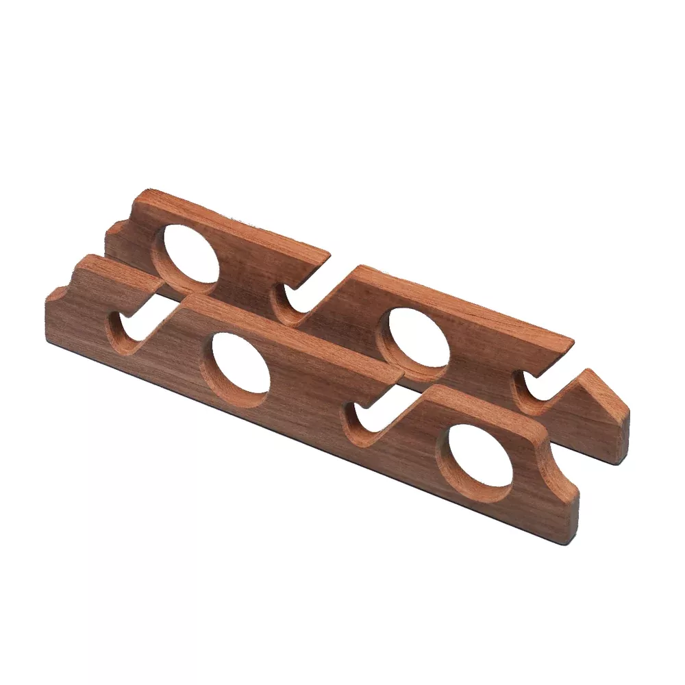 Whitecap Teak Four-Rod Storage Rack - Pair [60612]