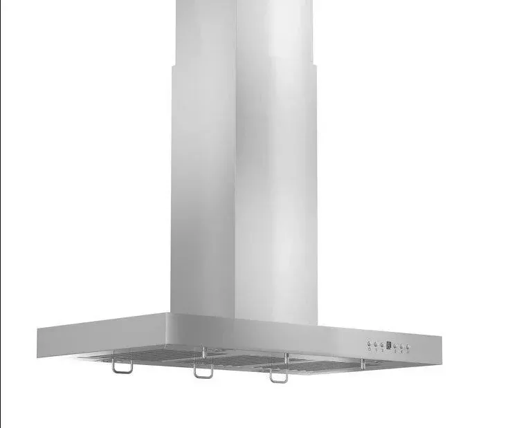 Wide Island Range Hood Stainless Steel Range Hood 110 Volt